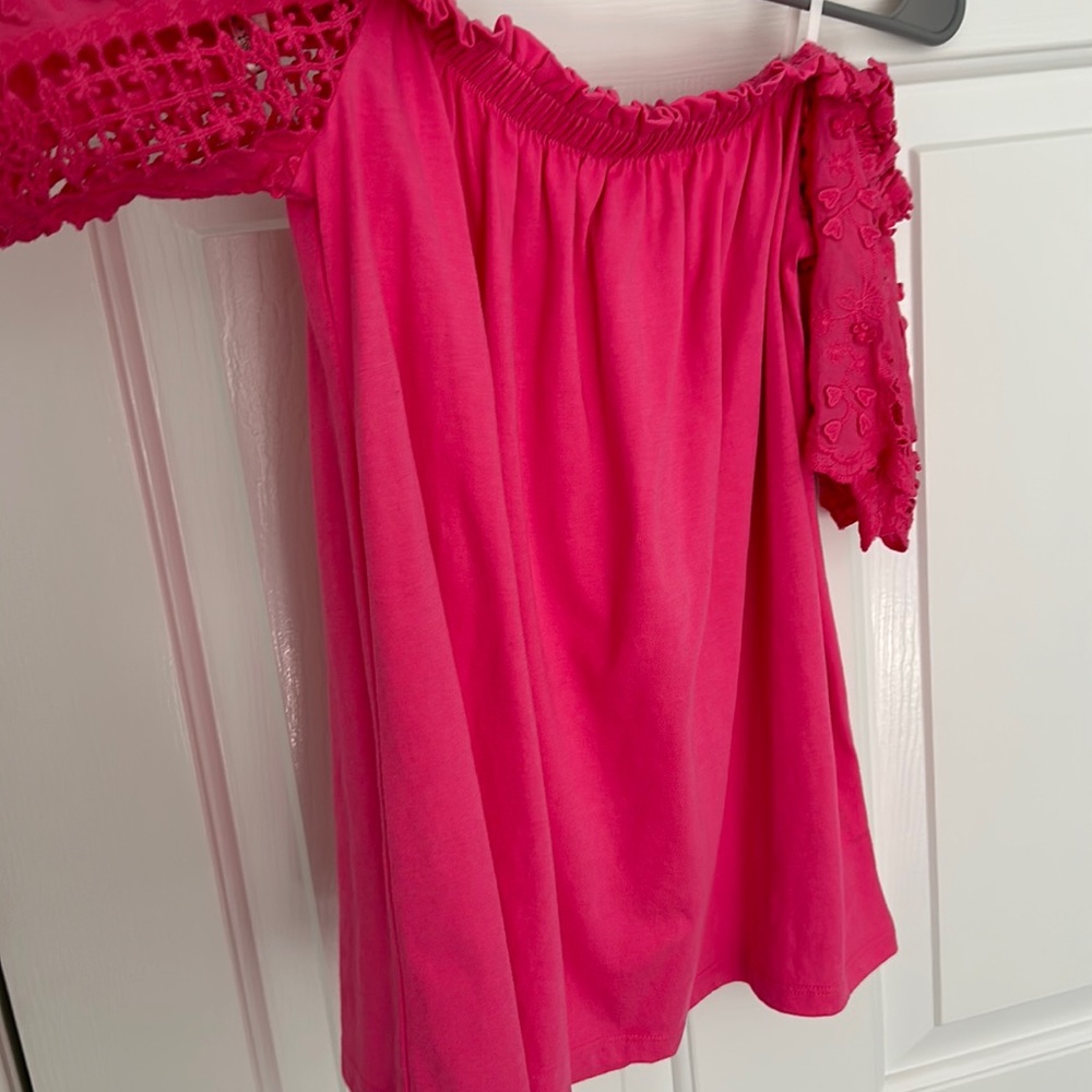 Lilly Pulitzer Fayette off the shoulder top